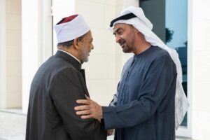 رسائل سلام من “الشيخ الطيب” و”بن زايد” رئيس دولة الإمارات  مع اقتراب الشهر الفضيل