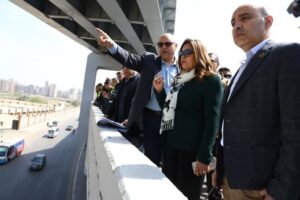 وزيرة التنمية المحلية ومحافظ الإسكندرية يتفقدان كوبري "سليمان عزت" ومحاور مرورية كبرى لخفض الاختناقات المرورية