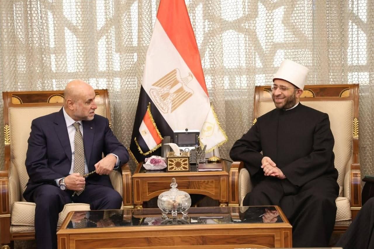 وزير الأوقاف يؤكد دعم مصر الراسخ لفلسطين خلال استقباله وفدًا فلسطينيًا رفيع المستوى