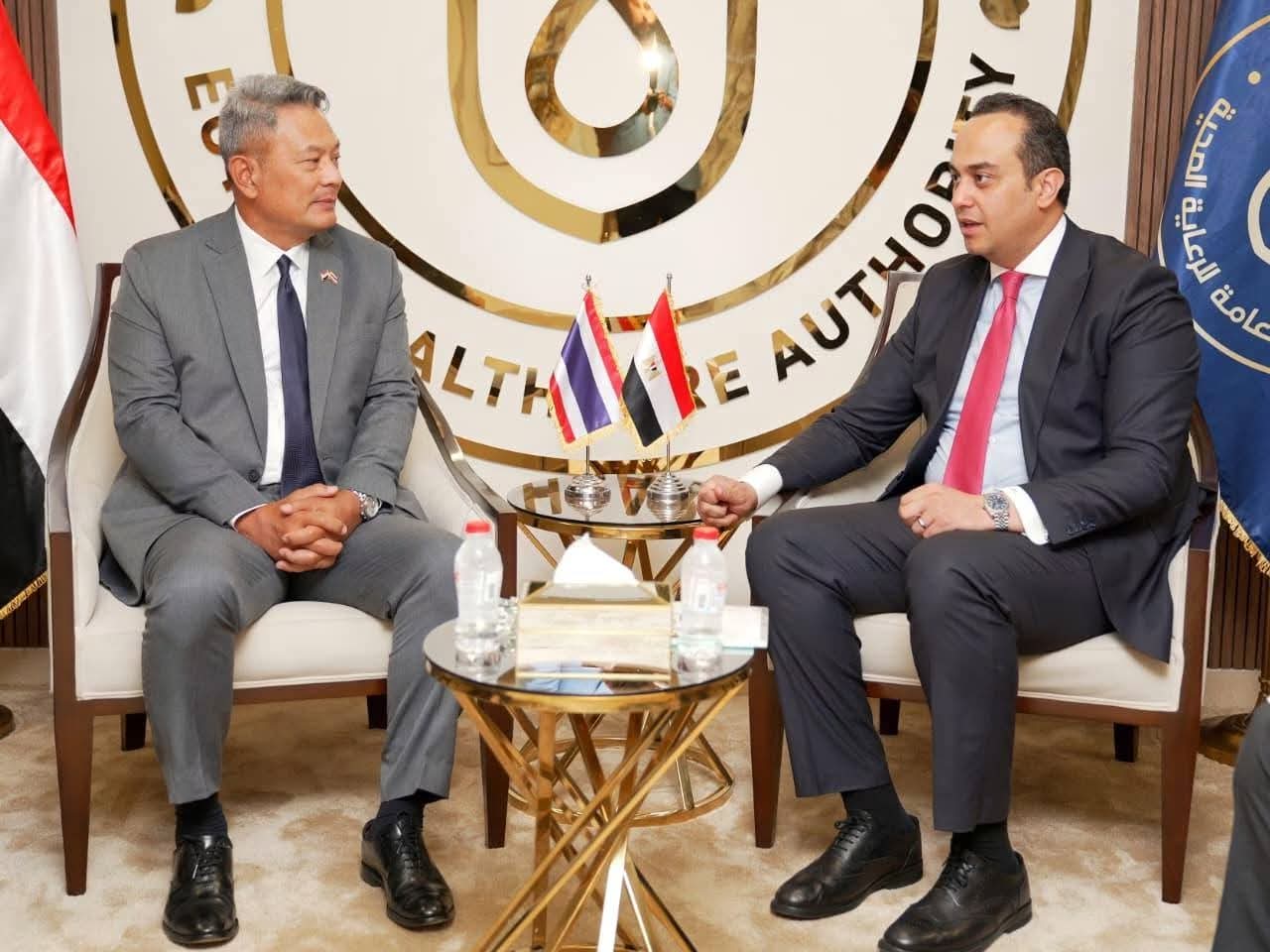 رئيس هيئة الرعاية الصحية يستقبل سفير تايلاند لبحث شراكات استراتيجية في السياحة العلاجية والتحول الرقمي وتحويل سانت كاترين لمنتجع استشفائي عالمي