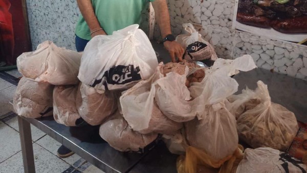 حملات بيطرية بالمنيا تضبط أكثر من نصف طن لحوم وأسماك غير صالحة