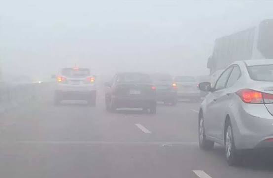 الأرصاد تحذر من الشبورة صباح اليوم