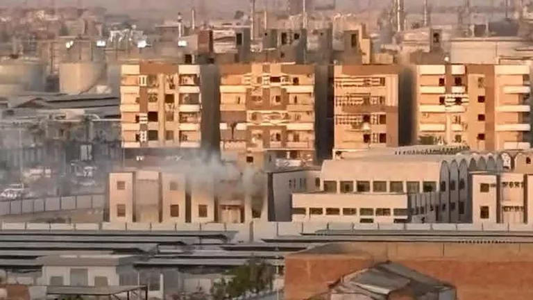 حريق محدود داخل مدرسة فندقية بالسويس