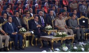 بحضور السيسي.. الأكاديمية العسكرية تحتفل بتخرج الدورة السادسة للجهات والهيئات القضائية