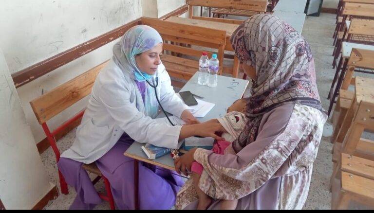 خدمات طبية وبيطرية وزراعية بقرية الفردان في محافظة الاسماعيليه تقدمها قافلة جامعة قناة السويس