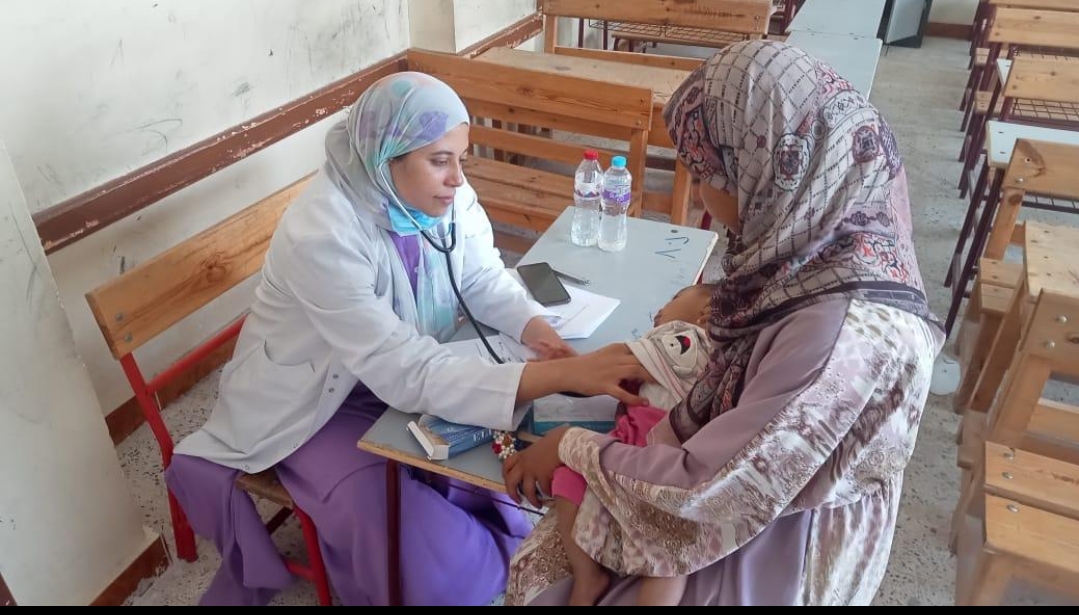 خدمات طبية وبيطرية وزراعية بقرية الفردان في محافظة الاسماعيليه تقدمها قافلة جامعة قناة السويس